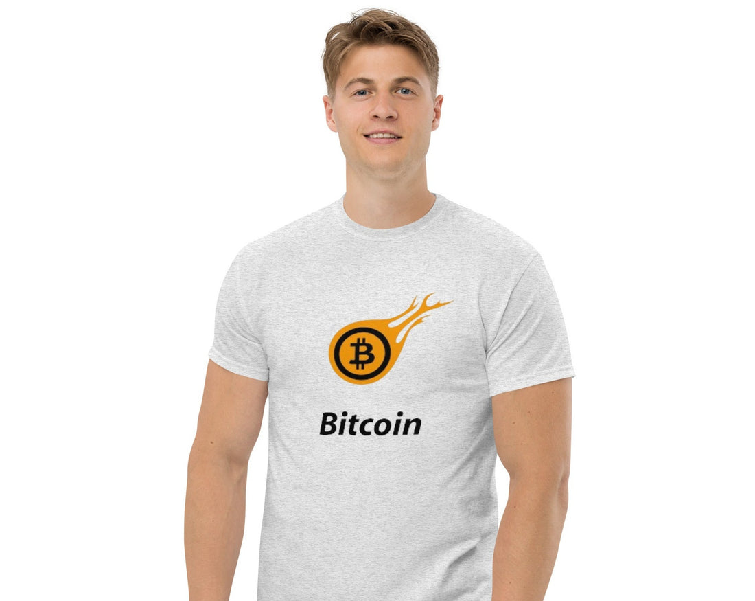 Unisex T-Shirt Crypto Bitcoin Fire