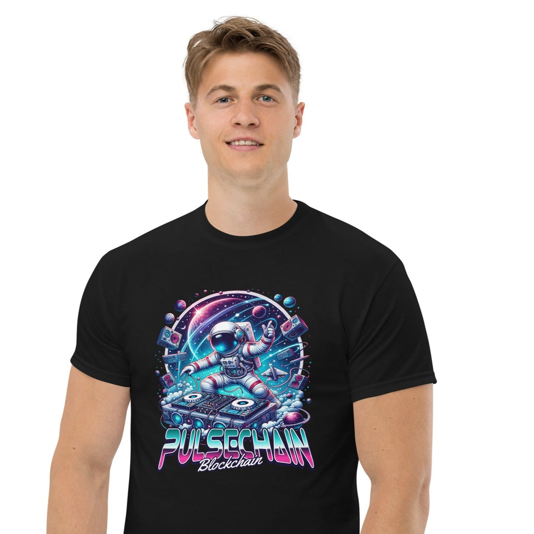 Unisex T-Shirt Crypto Pulsechain MoonMan