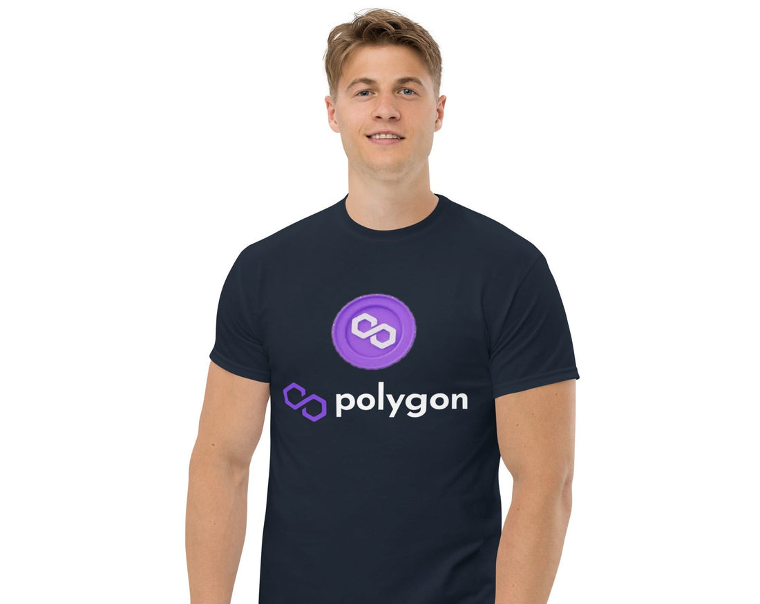 Unisex T-Shirt Crypto Polygon Coin