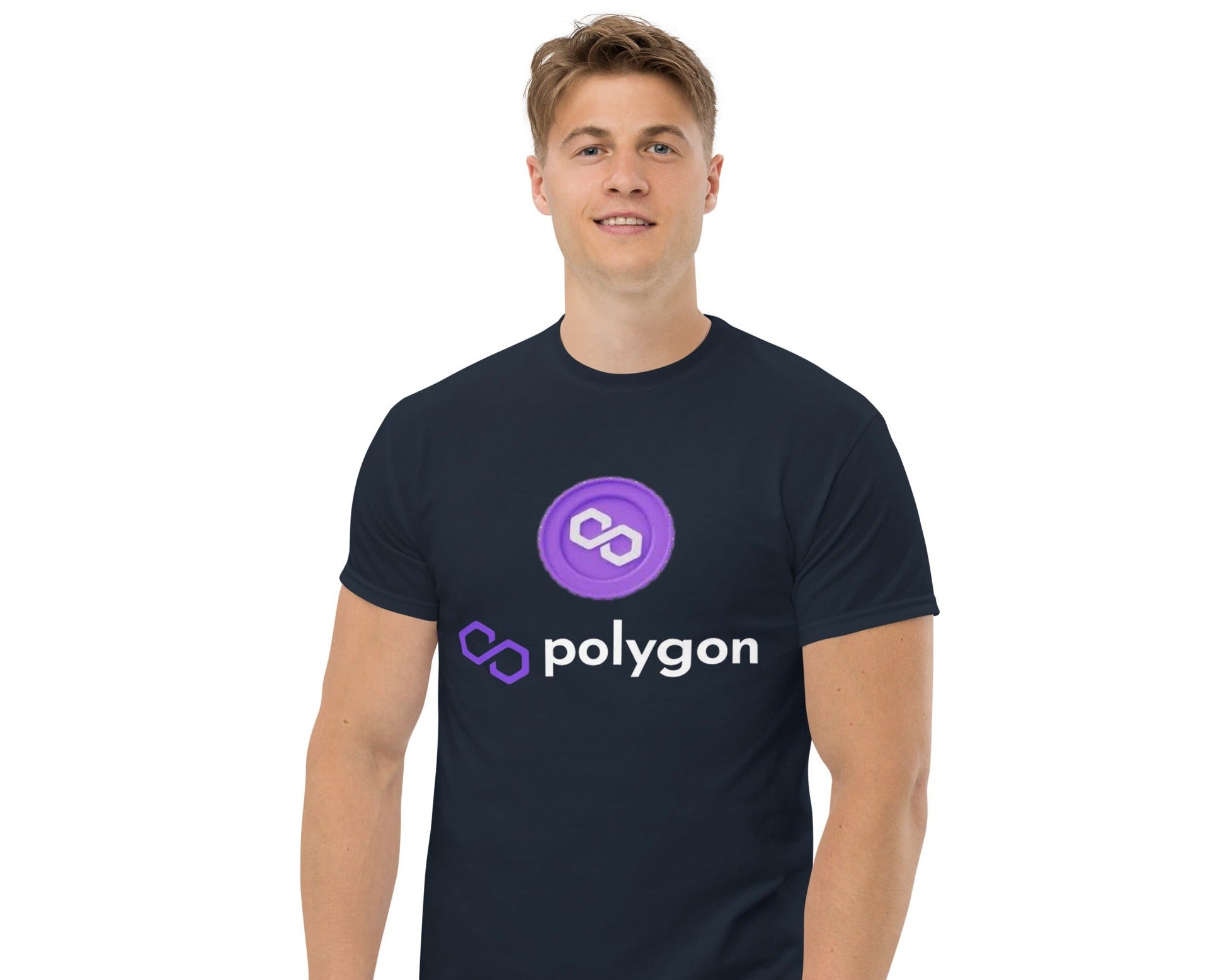 Unisex T-Shirt Crypto Polygon Coin