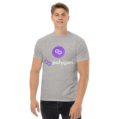 Unisex T-Shirt Crypto Polygon Coin