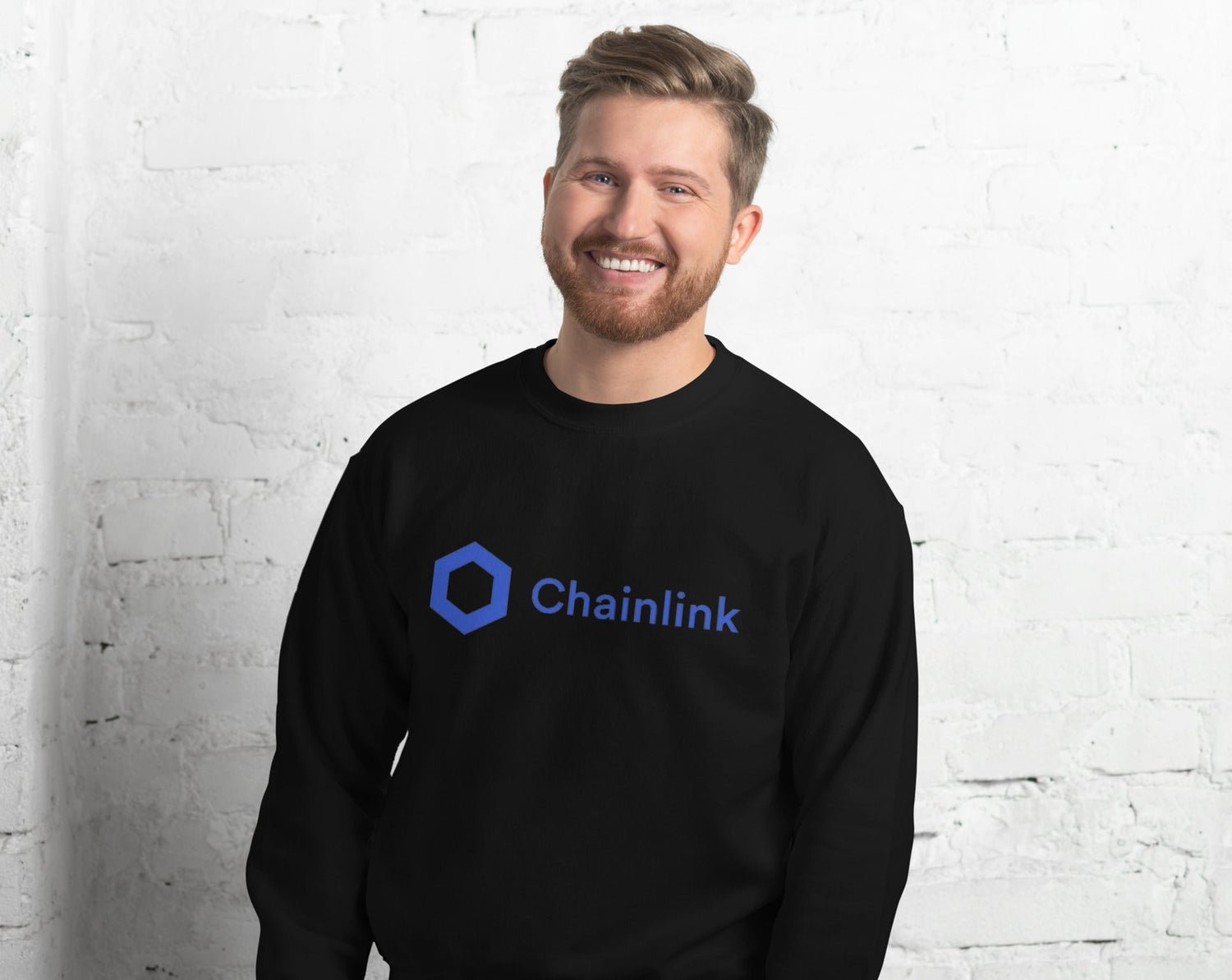 Unisex Sweatshirt Crypto Chainlink