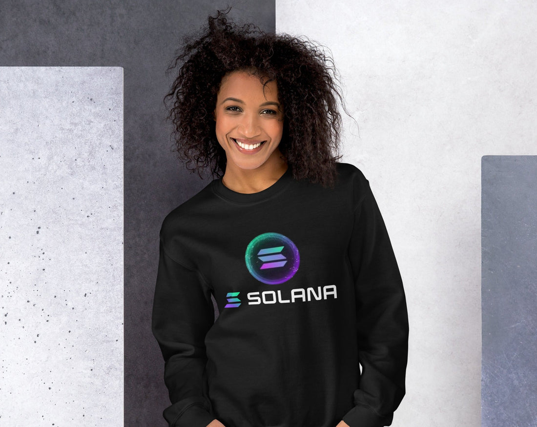 Unisex Sweatshirt Crypto Solana O