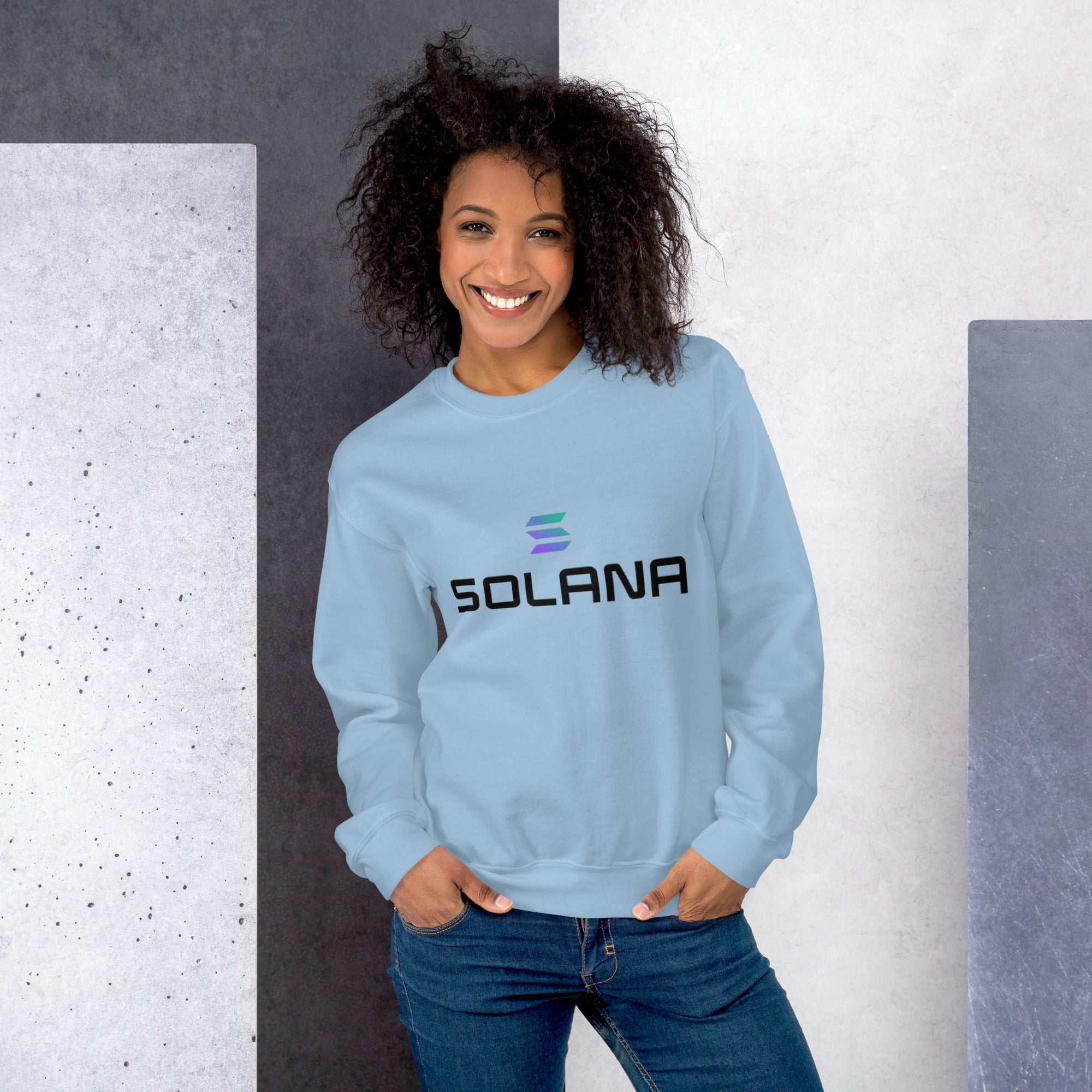 Unisex Sweatshirt Crypto Solana OG