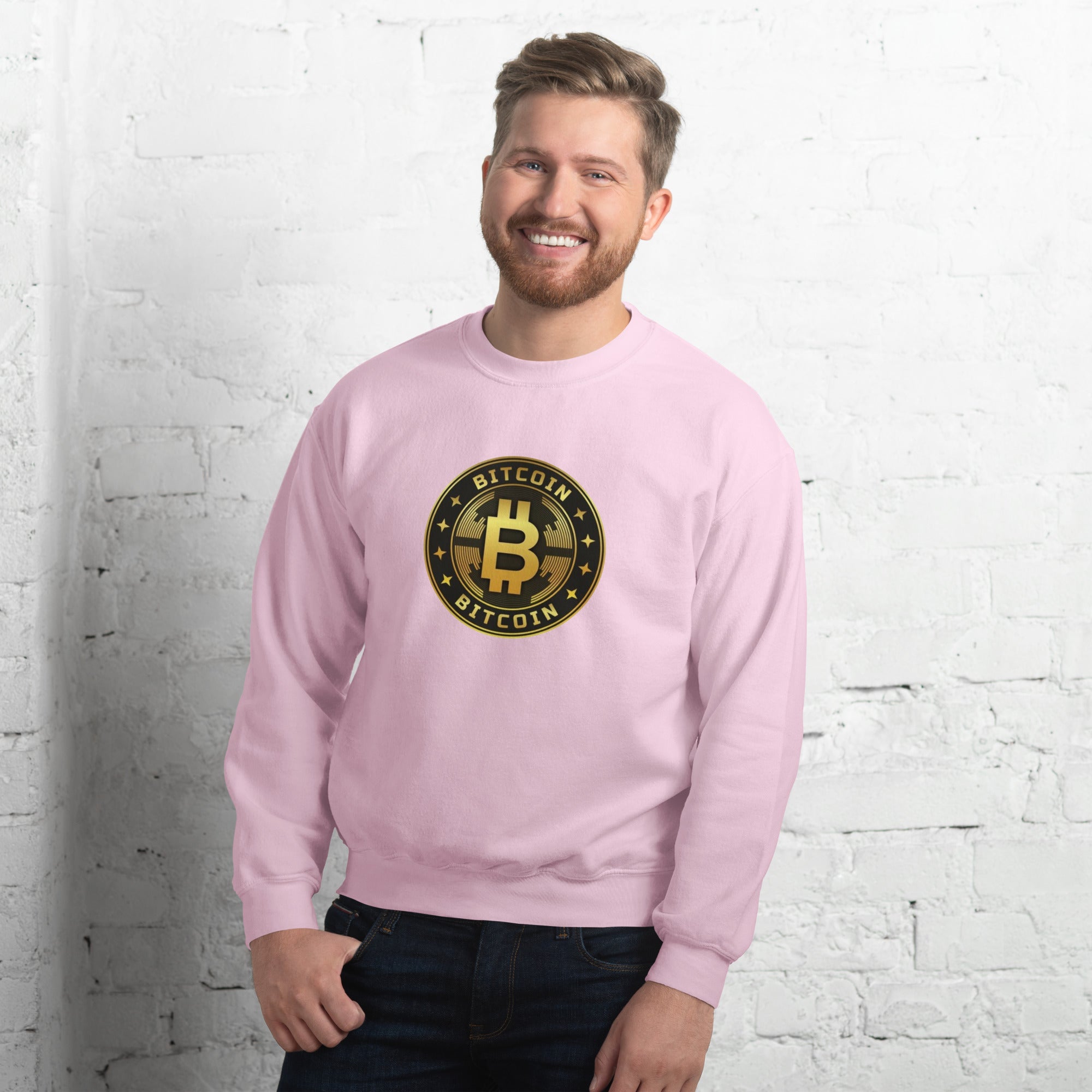 Unisex Sweatshirt Crypto Bitcoin Coin