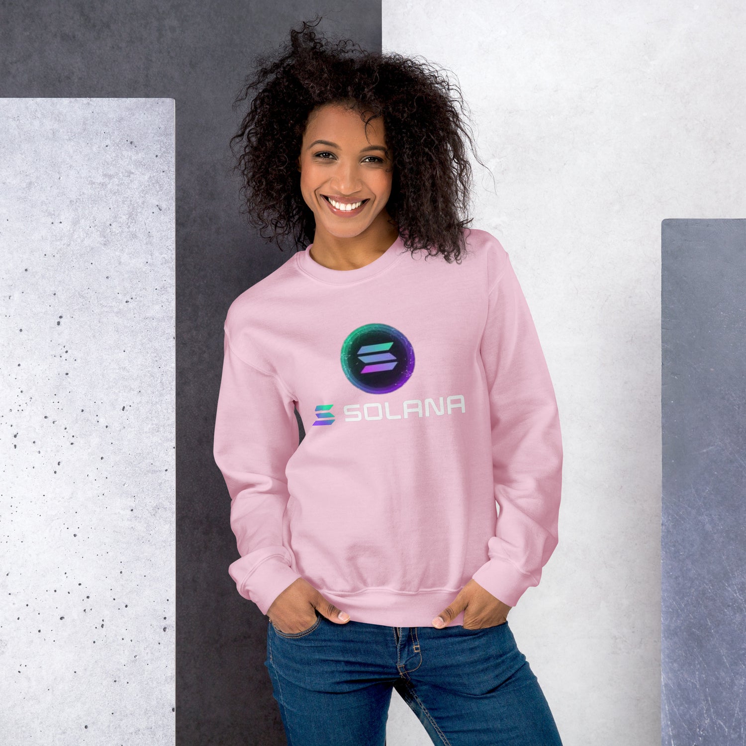 Unisex Sweatshirt Crypto Solana O