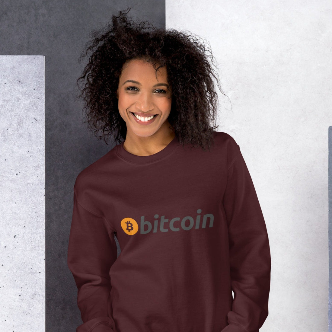 Unisex Sweatshirt Crypto Bitcoin