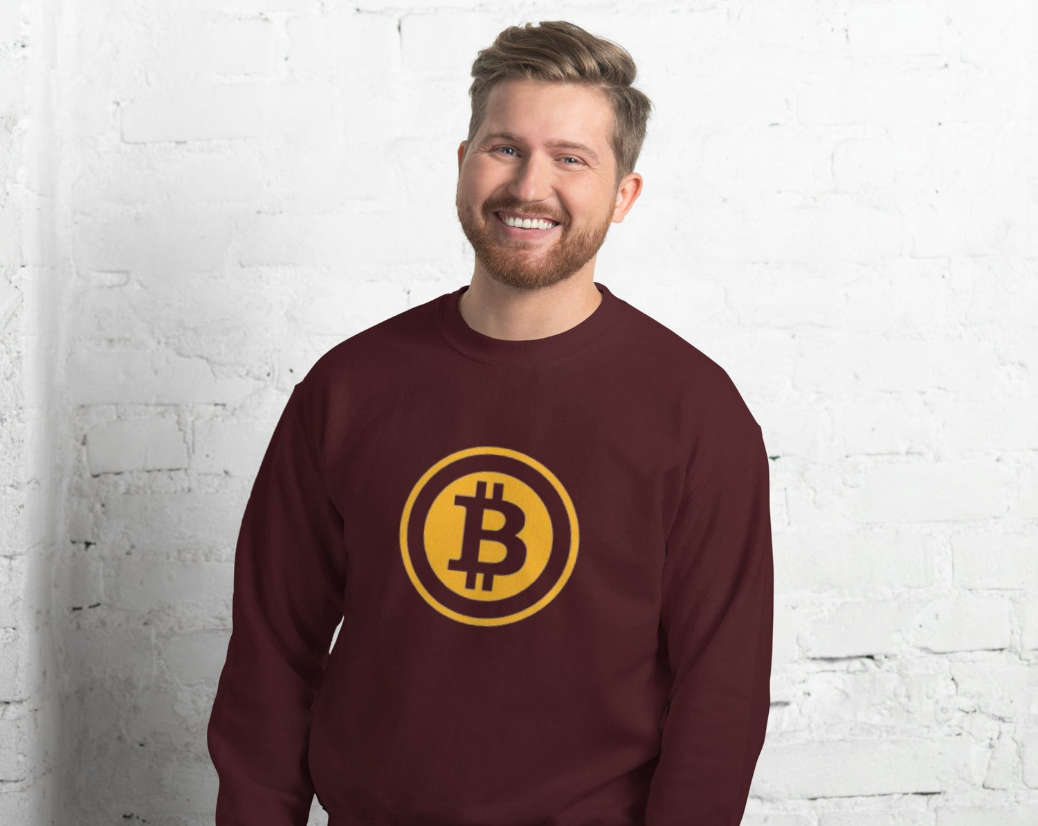 Unisex Sweatshirt Crypto Bitcoin B