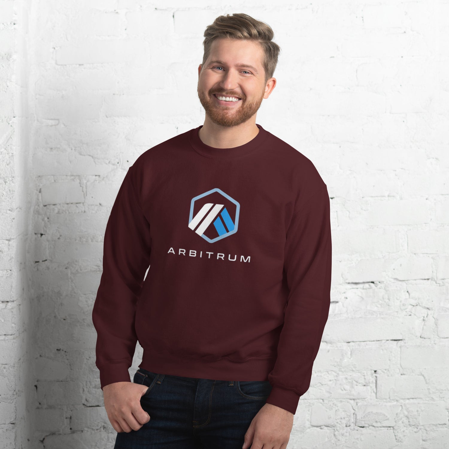 Unisex Sweatshirt Crypto Arbitrum