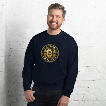 Unisex Sweatshirt Crypto Bitcoin Coin