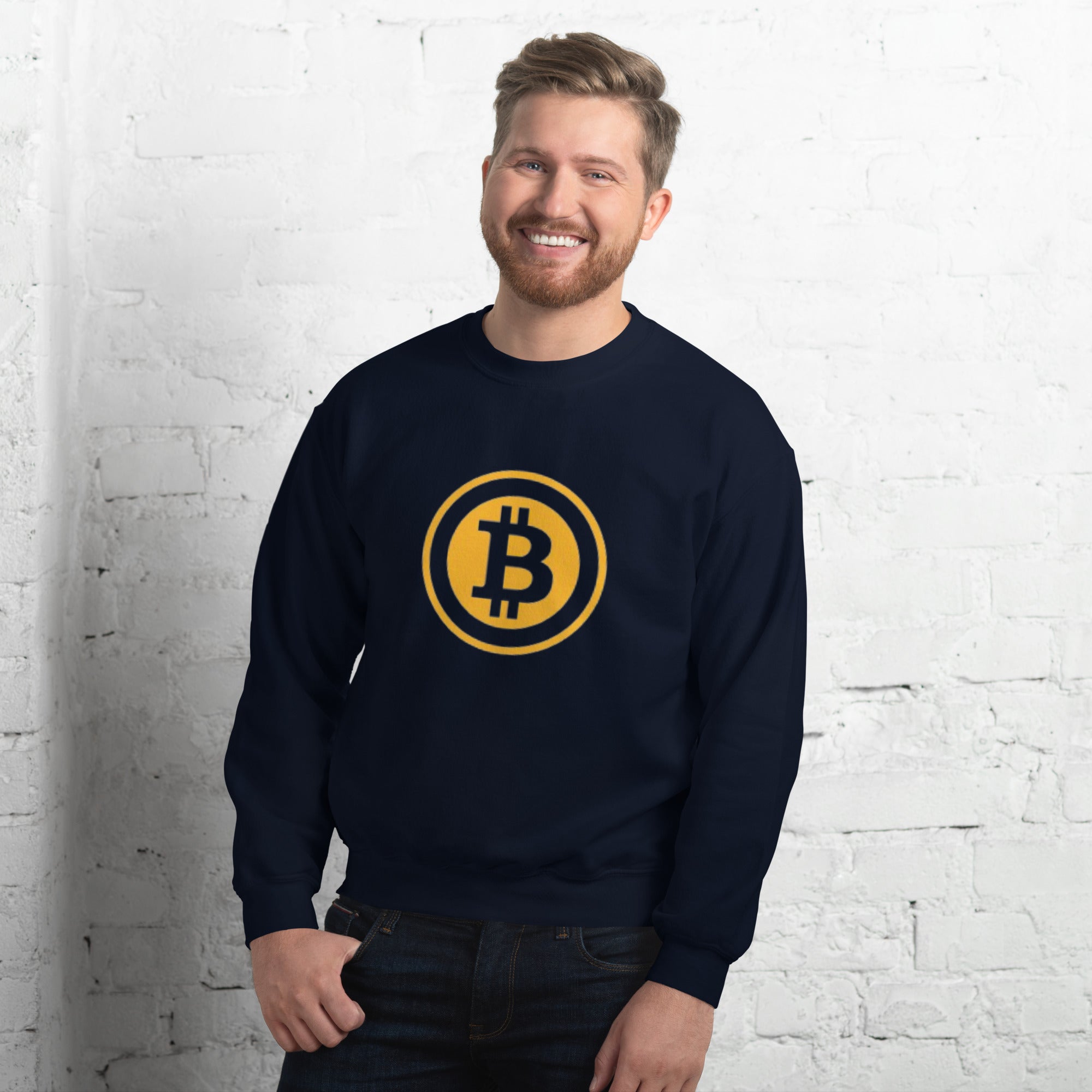 Unisex Sweatshirt Crypto Bitcoin B