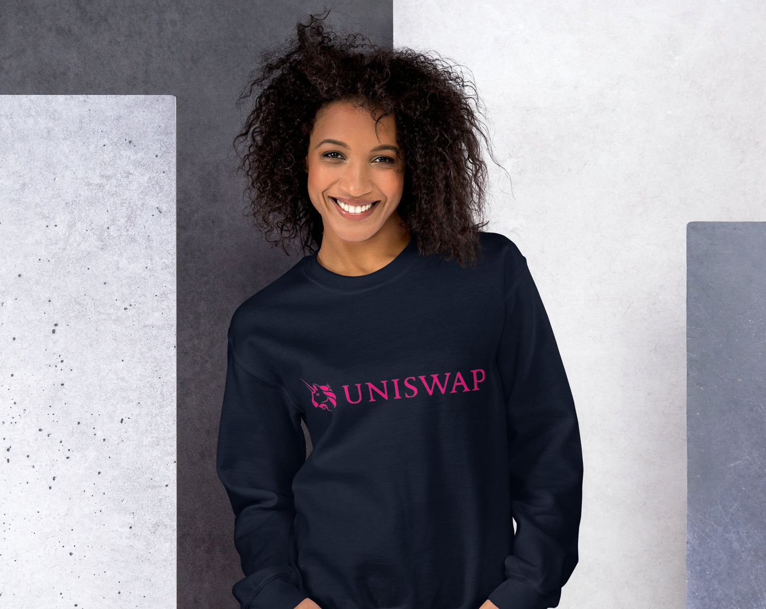 Unisex Sweatshirt Crypto Uniswap