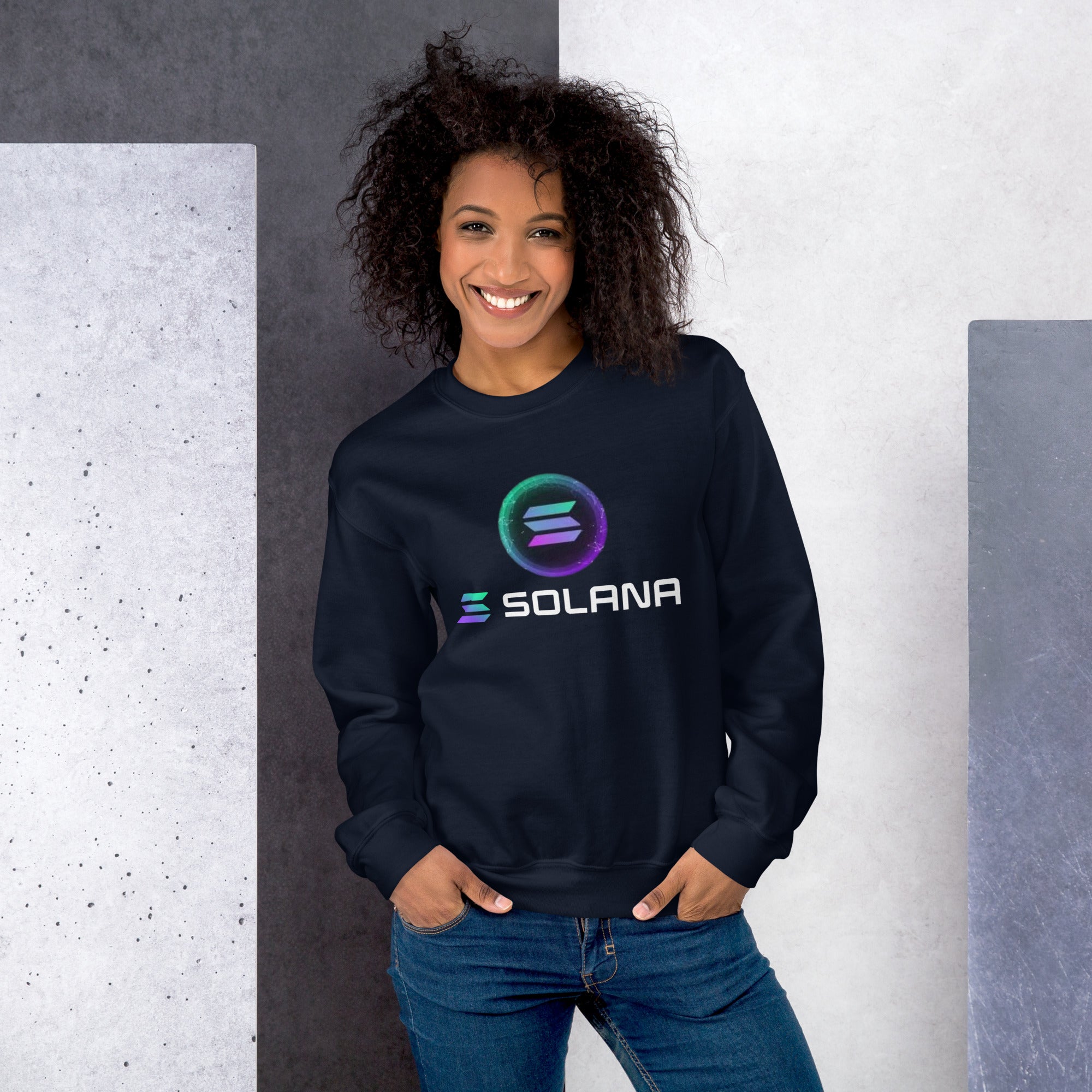 Unisex Sweatshirt Crypto Solana O