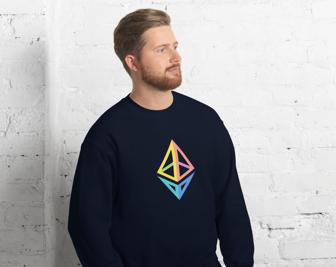 Unisex Sweatshirt Crypto Eth