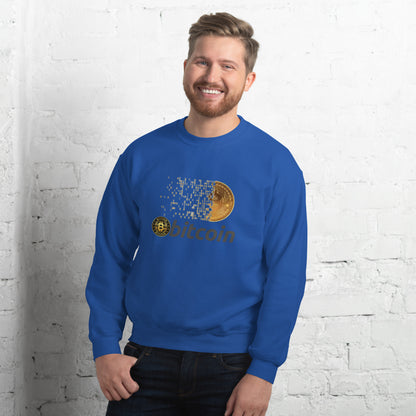 Unisex Sweatshirt Crypto Bitcoin Code