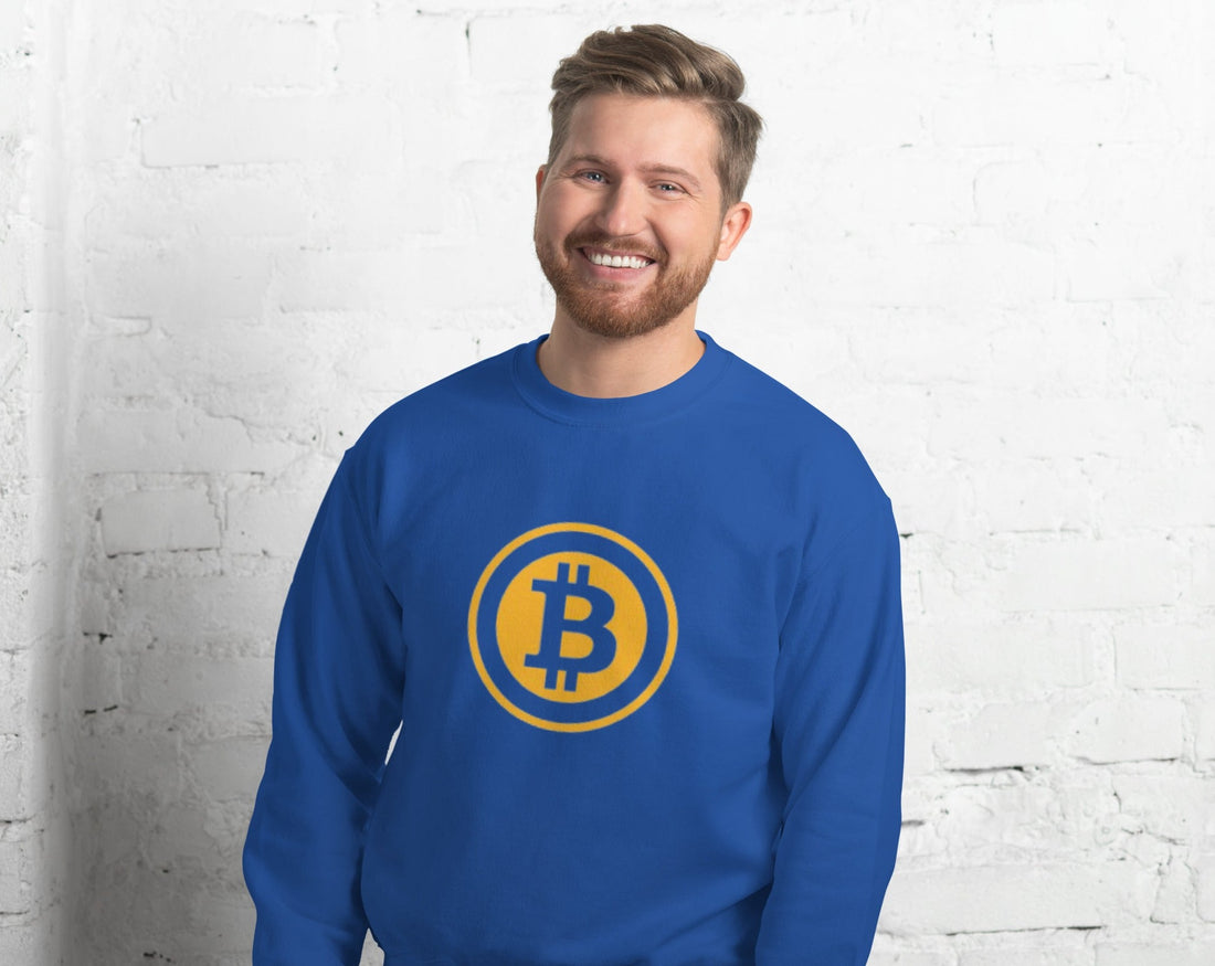 Unisex Sweatshirt Crypto Bitcoin B