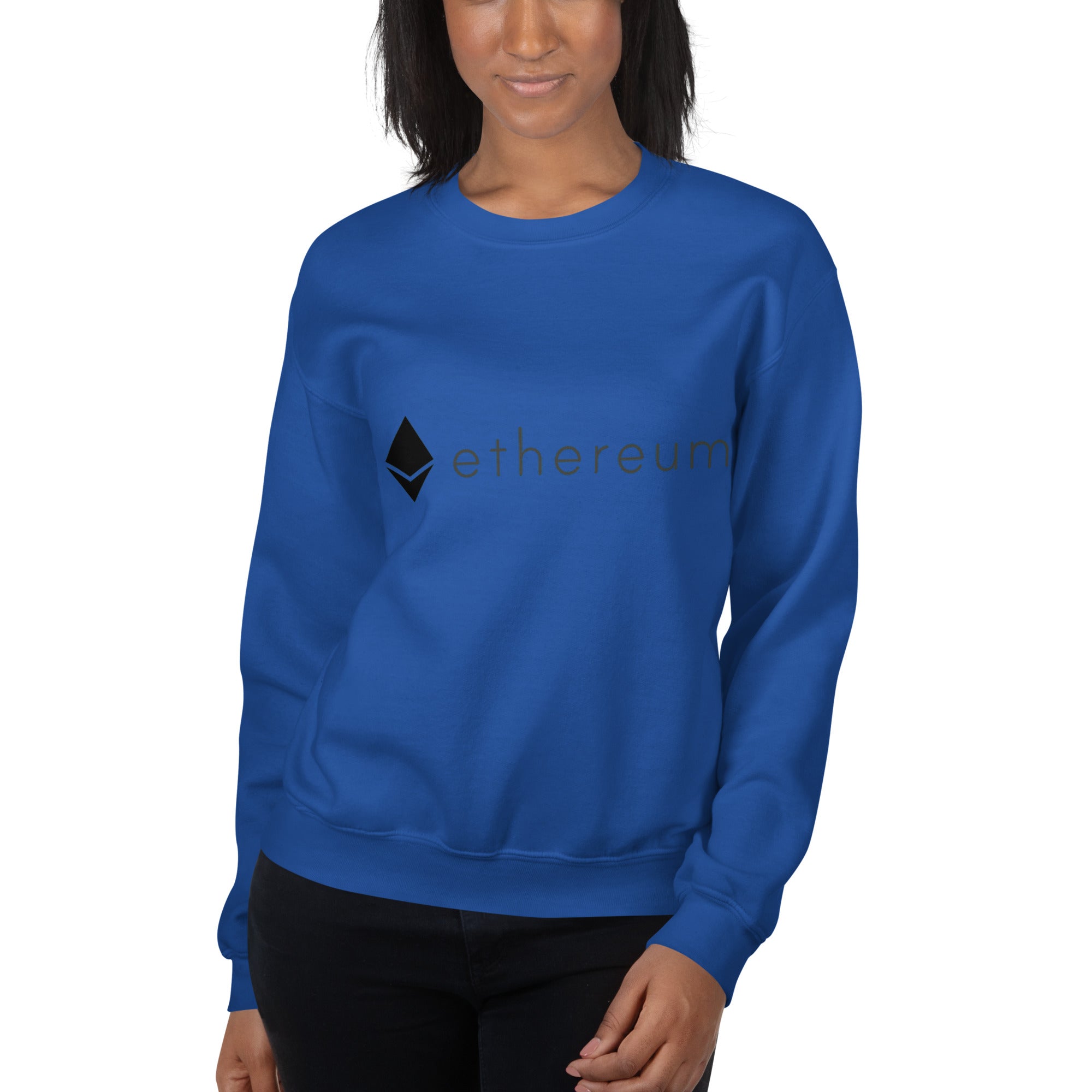 Unisex Sweatshirt Crypto Ethereum