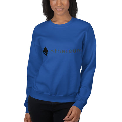 Unisex Sweatshirt Crypto Ethereum