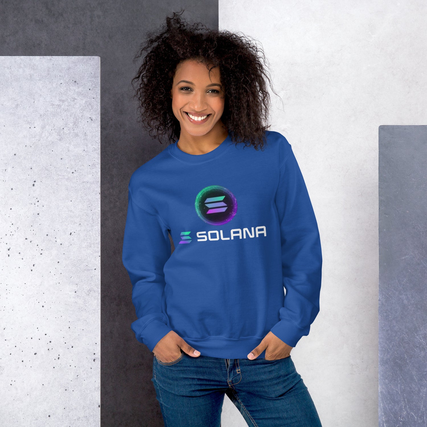 Unisex Sweatshirt Crypto Solana O