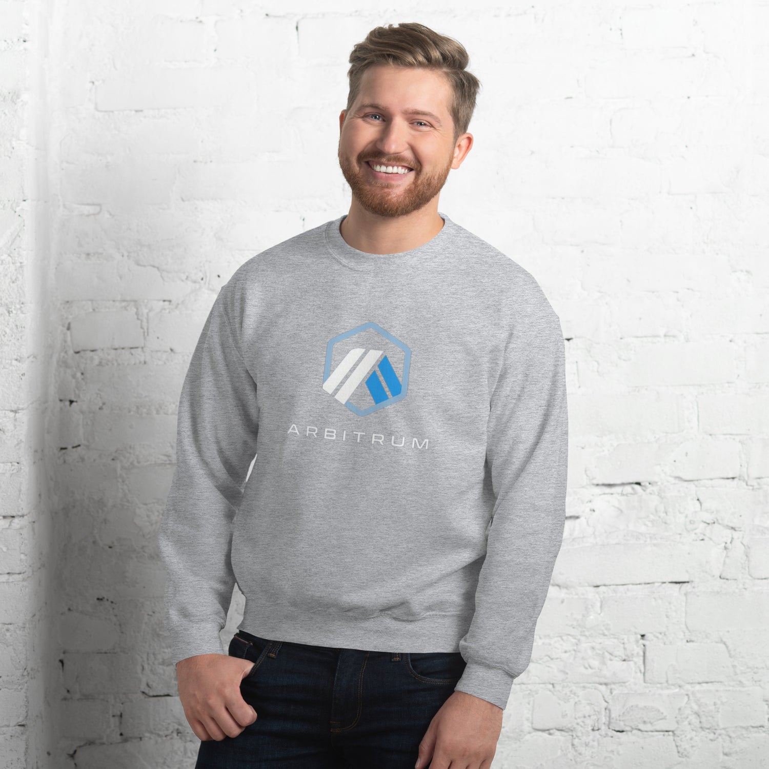 Unisex Sweatshirt Crypto Arbitrum