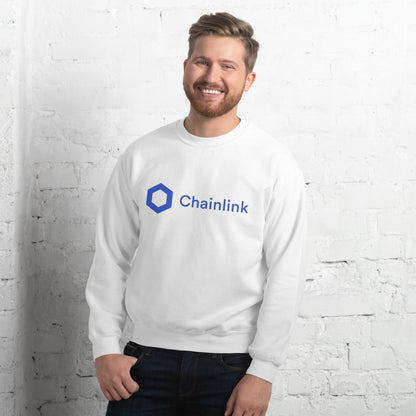 Unisex Sweatshirt Crypto Chainlink