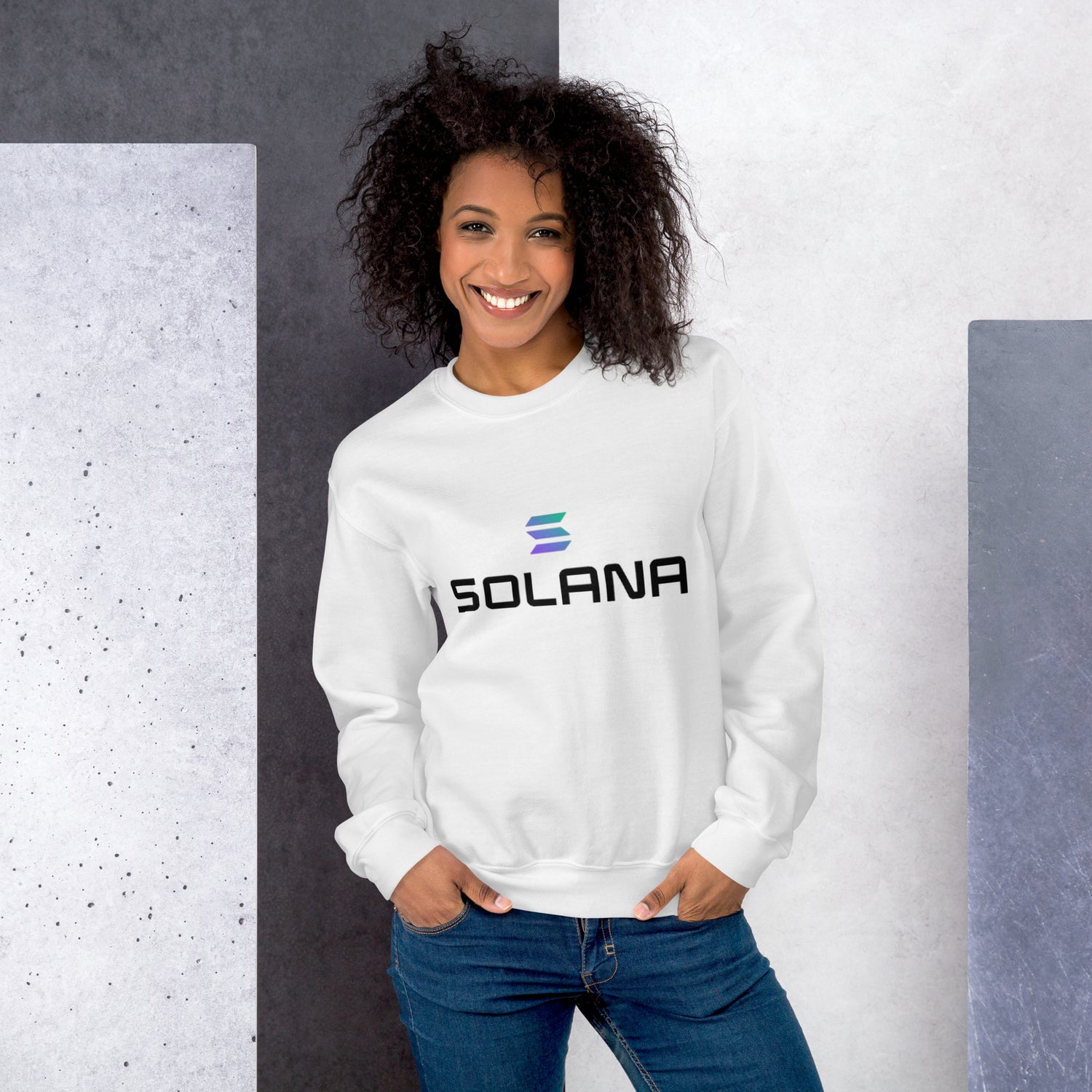 Unisex Sweatshirt Crypto Solana OG