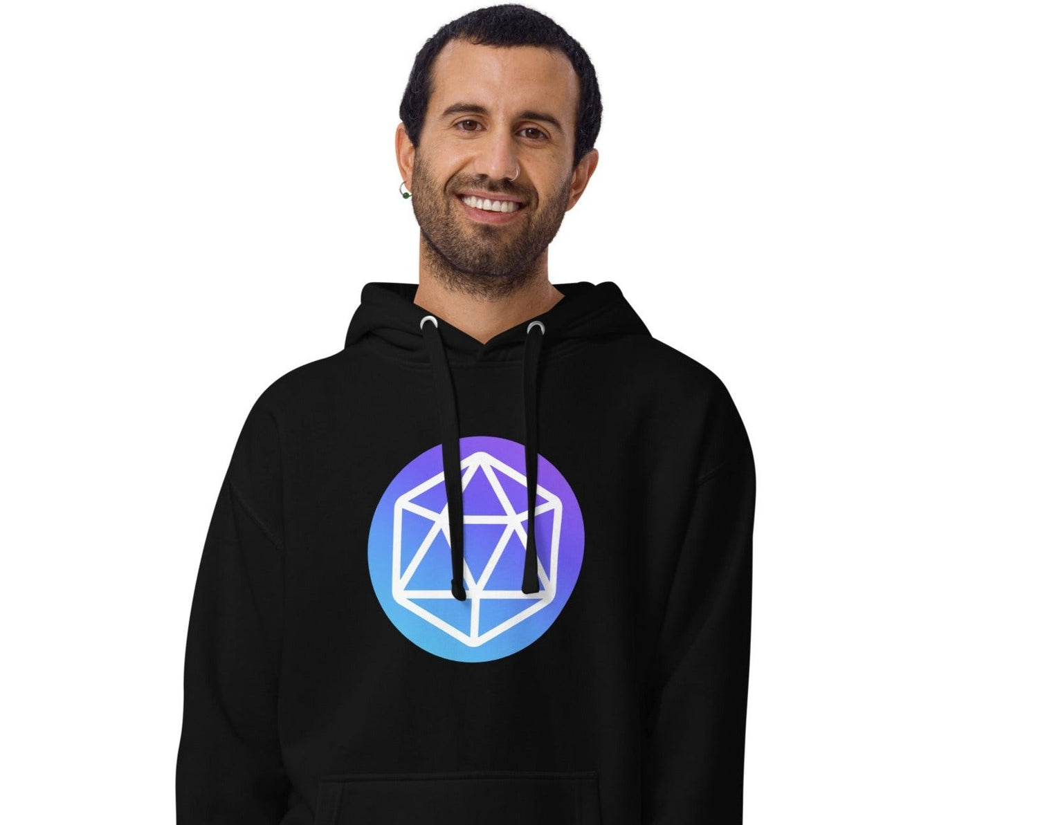 Unisex Hoodie Crypto Hedron