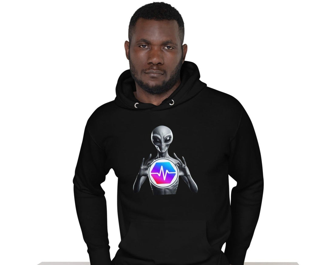 Unisex Hoodie Crypto Pulsechain Cosmic