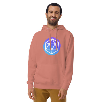 Unisex Hoodie Crypto Hedron