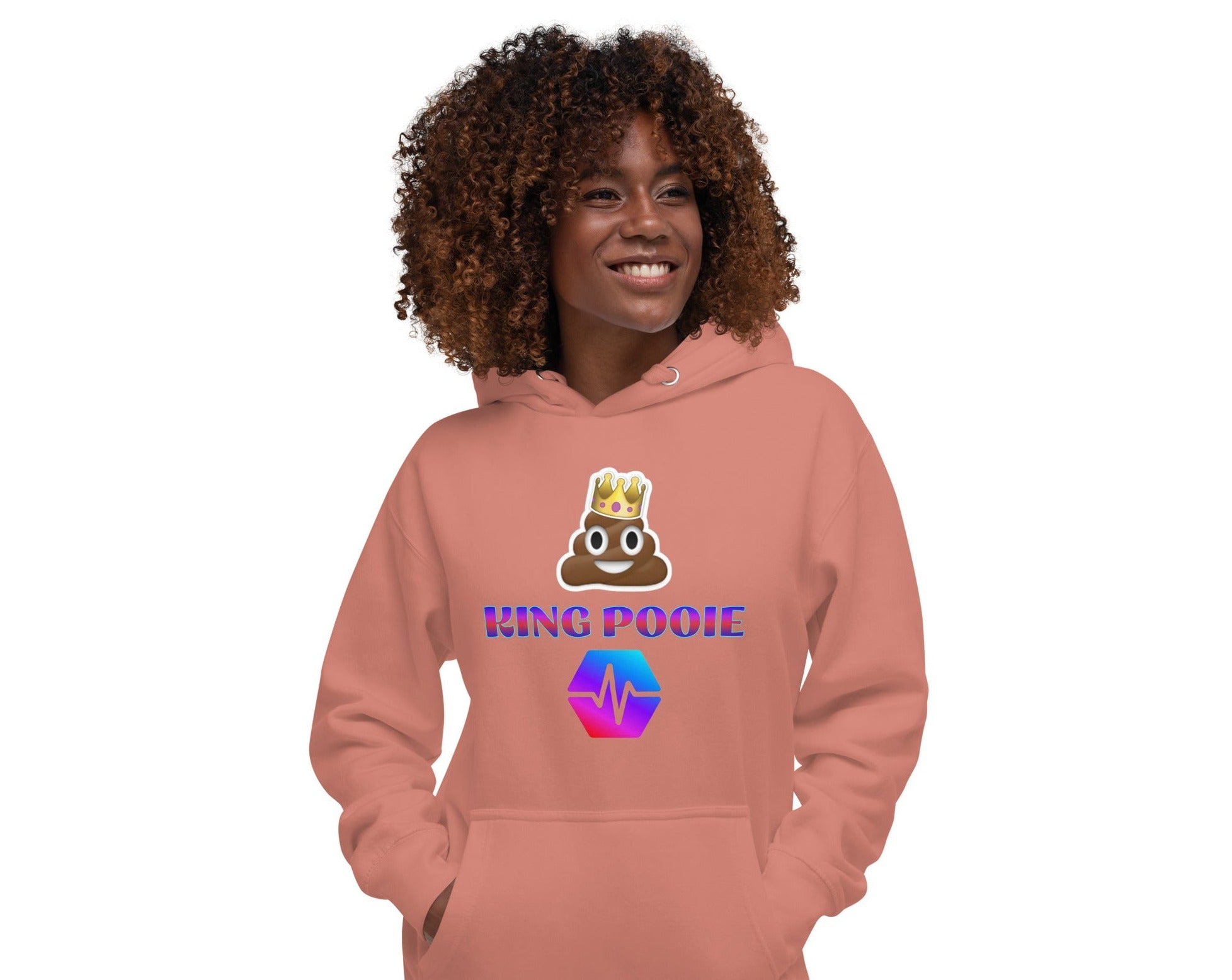 Unisex Hoodie Crypto King Pooie