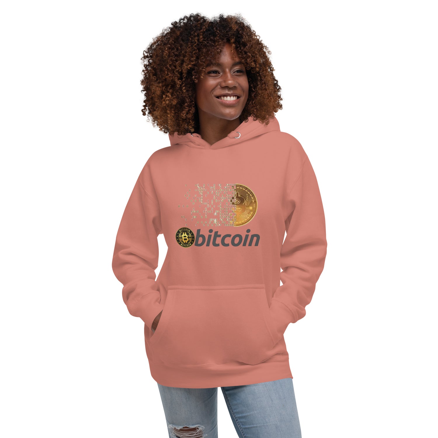 Unisex Hoodie Crypto Bitcoin Code