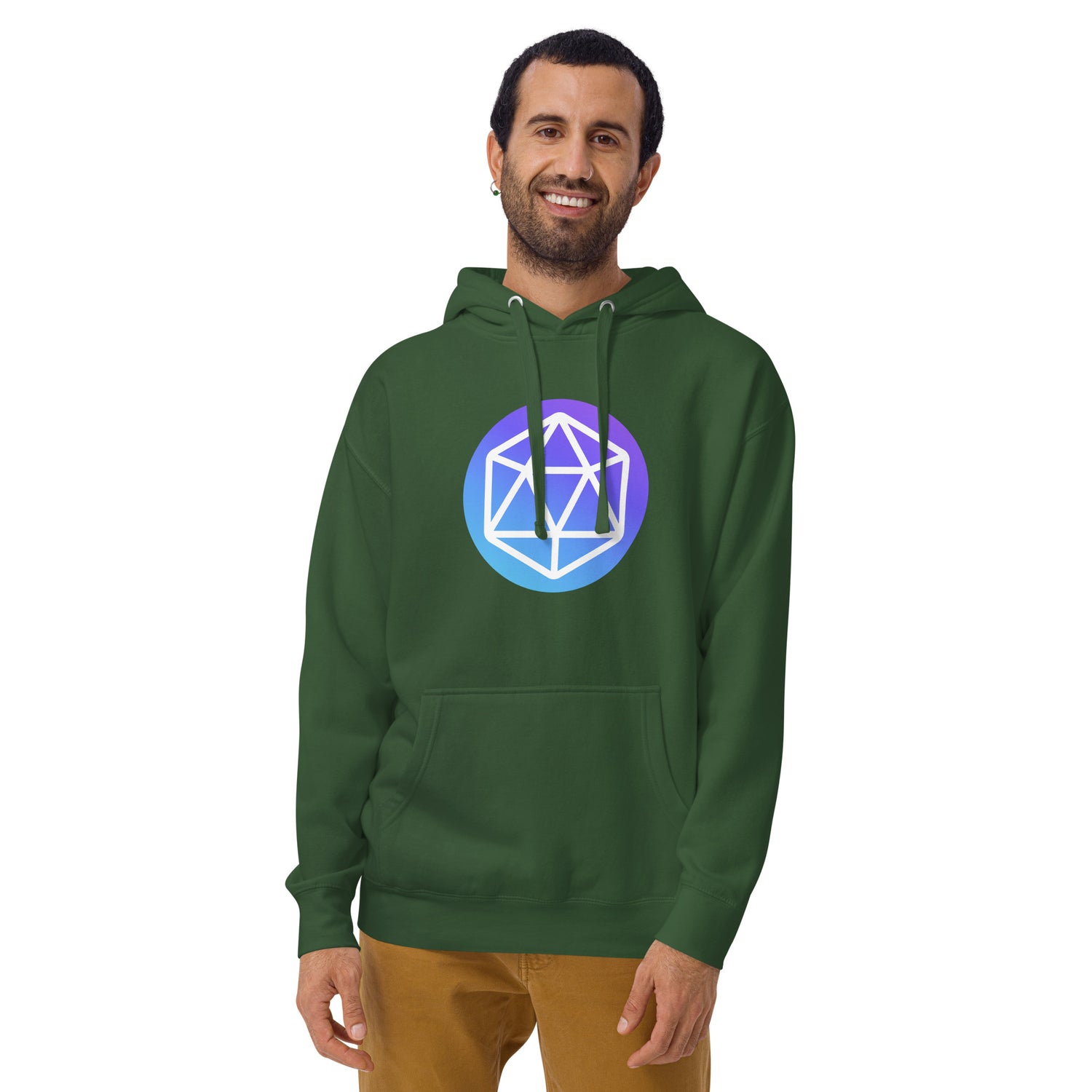 Unisex Hoodie Crypto Hedron