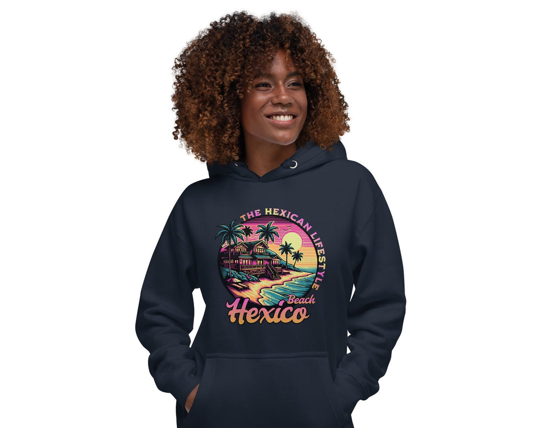 Unisex Hoodie Crypto Hexico Beach