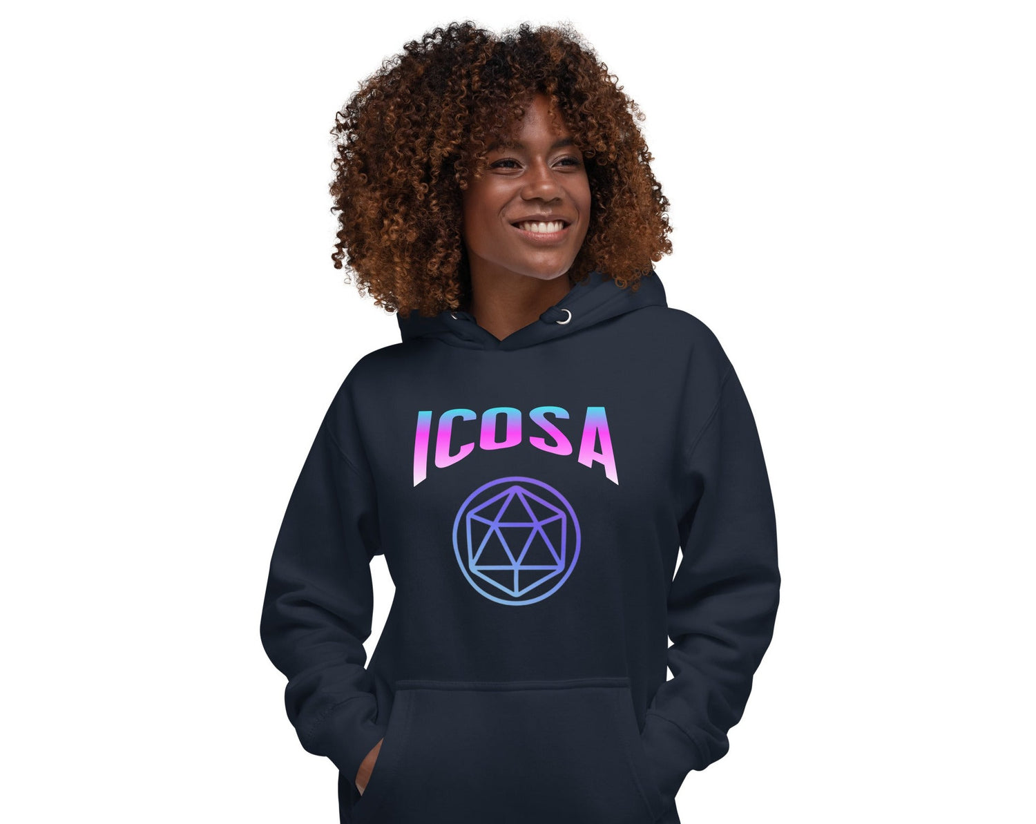 Unisex Hoodie Crypto Icosa