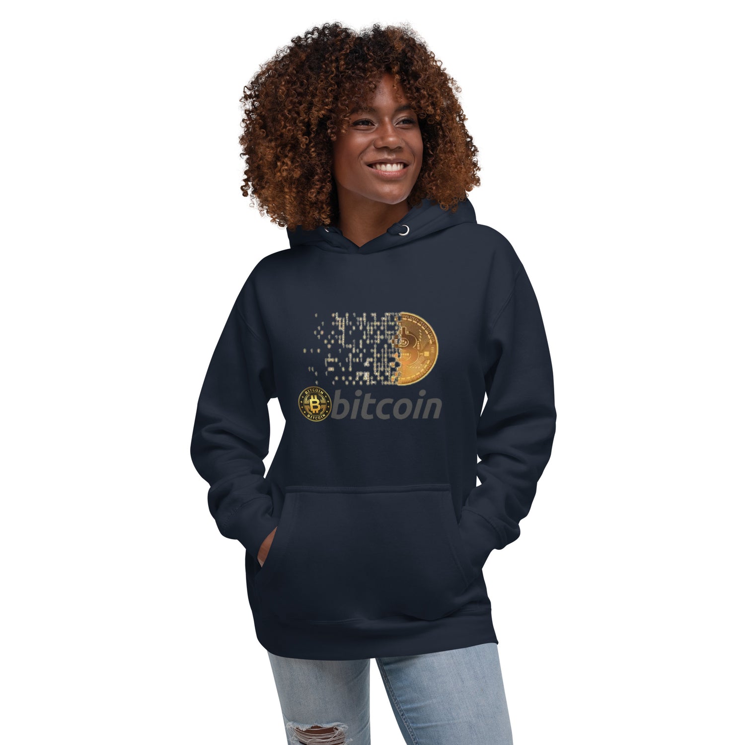 Unisex Hoodie Crypto Bitcoin Code