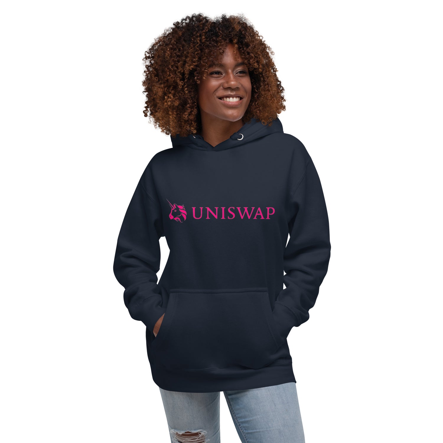 Unisex Hoodie Crypto Uniswap