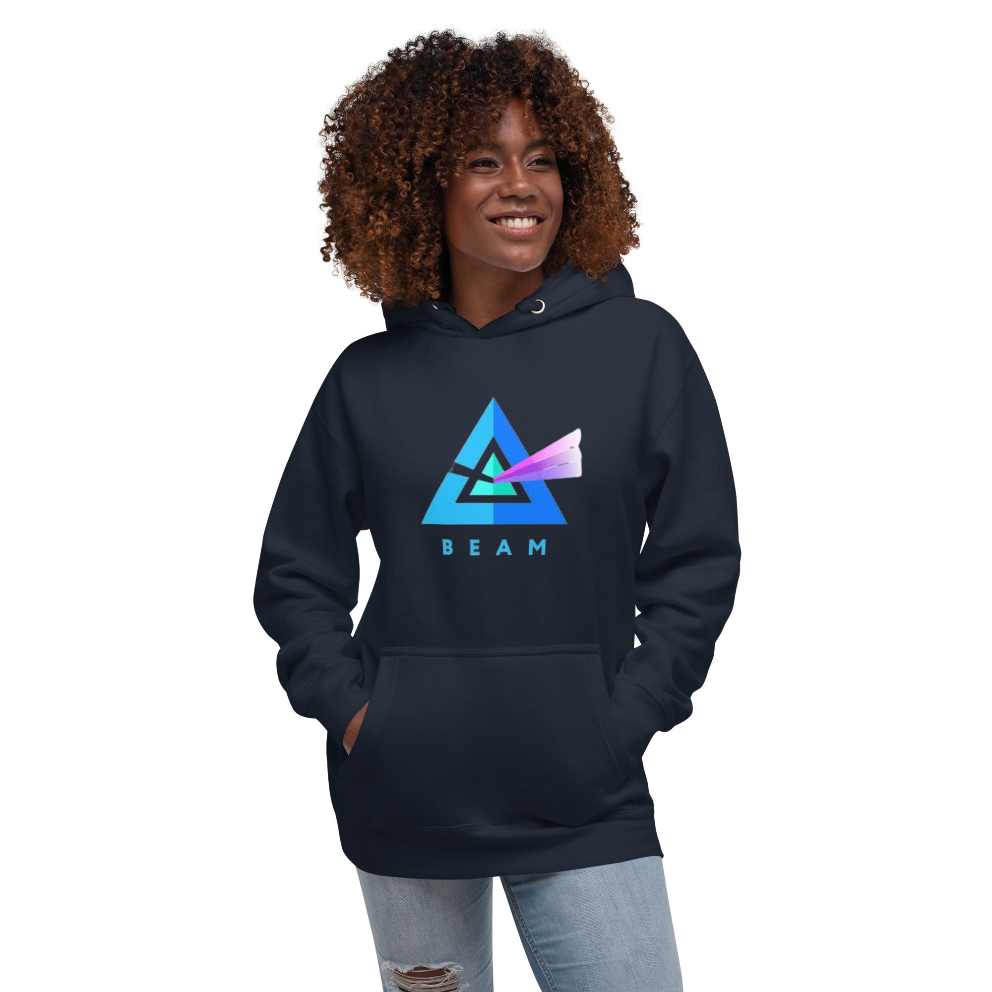 Unisex Hoodie Crypto Beam OG2