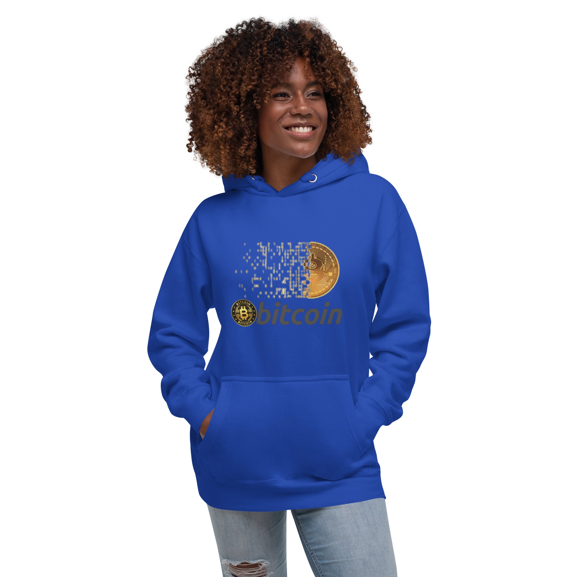 Unisex Hoodie Crypto Bitcoin Code