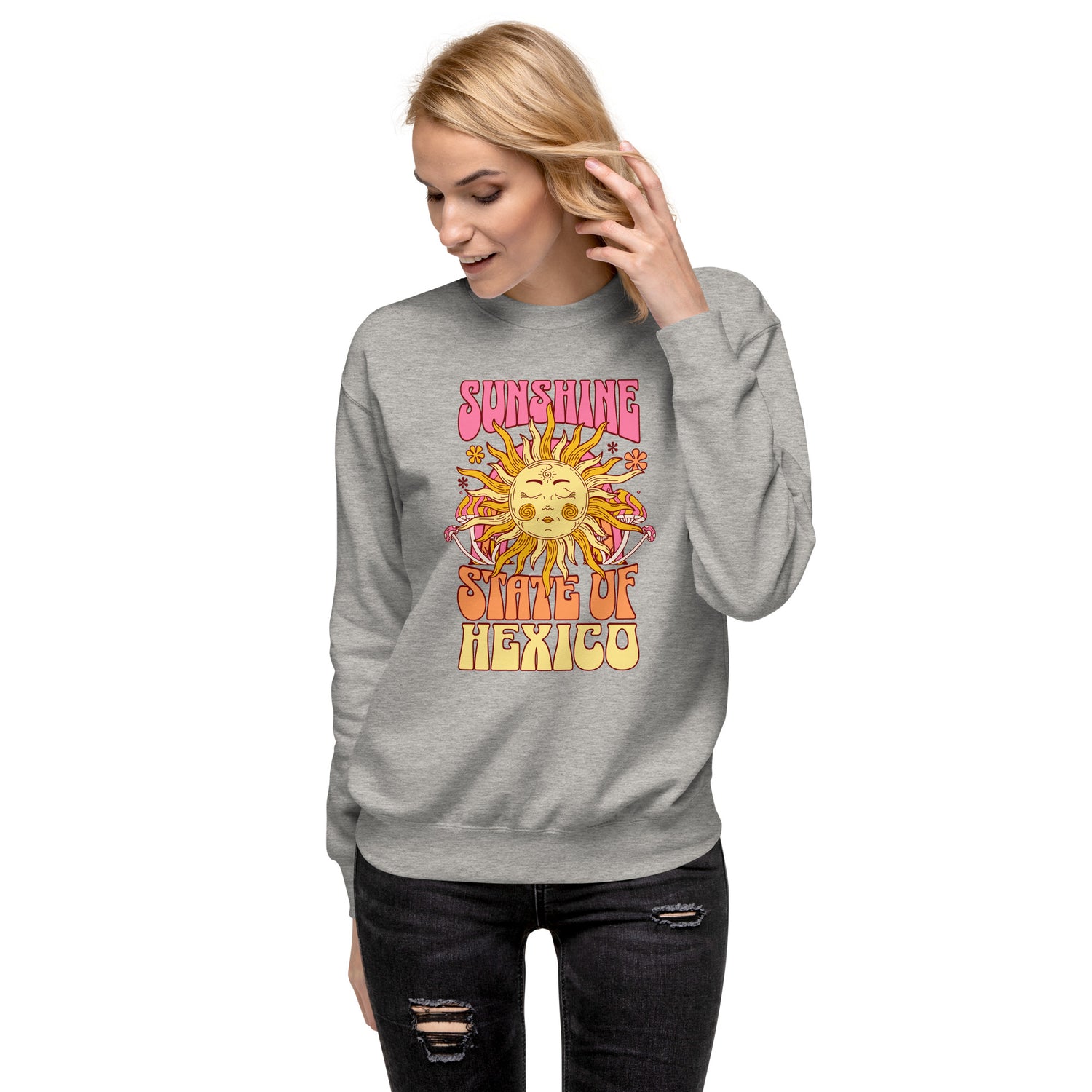 Unisex Sweatshirt Crypto Sunny Hex