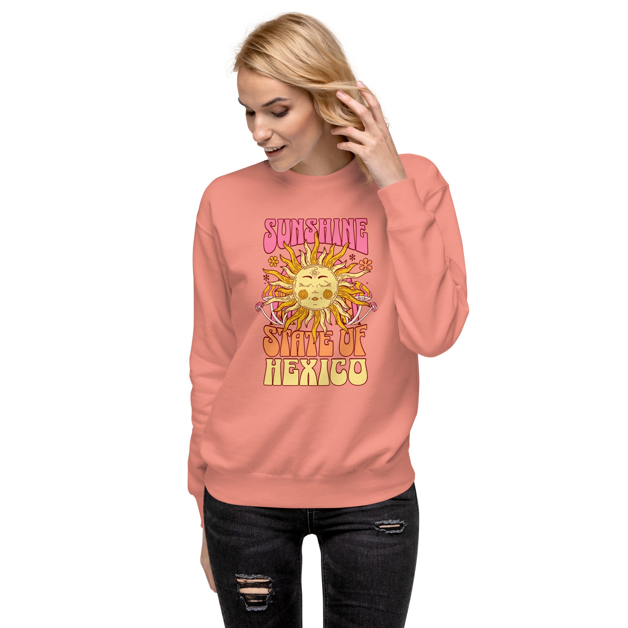 Unisex Sweatshirt Crypto Sunny Hex