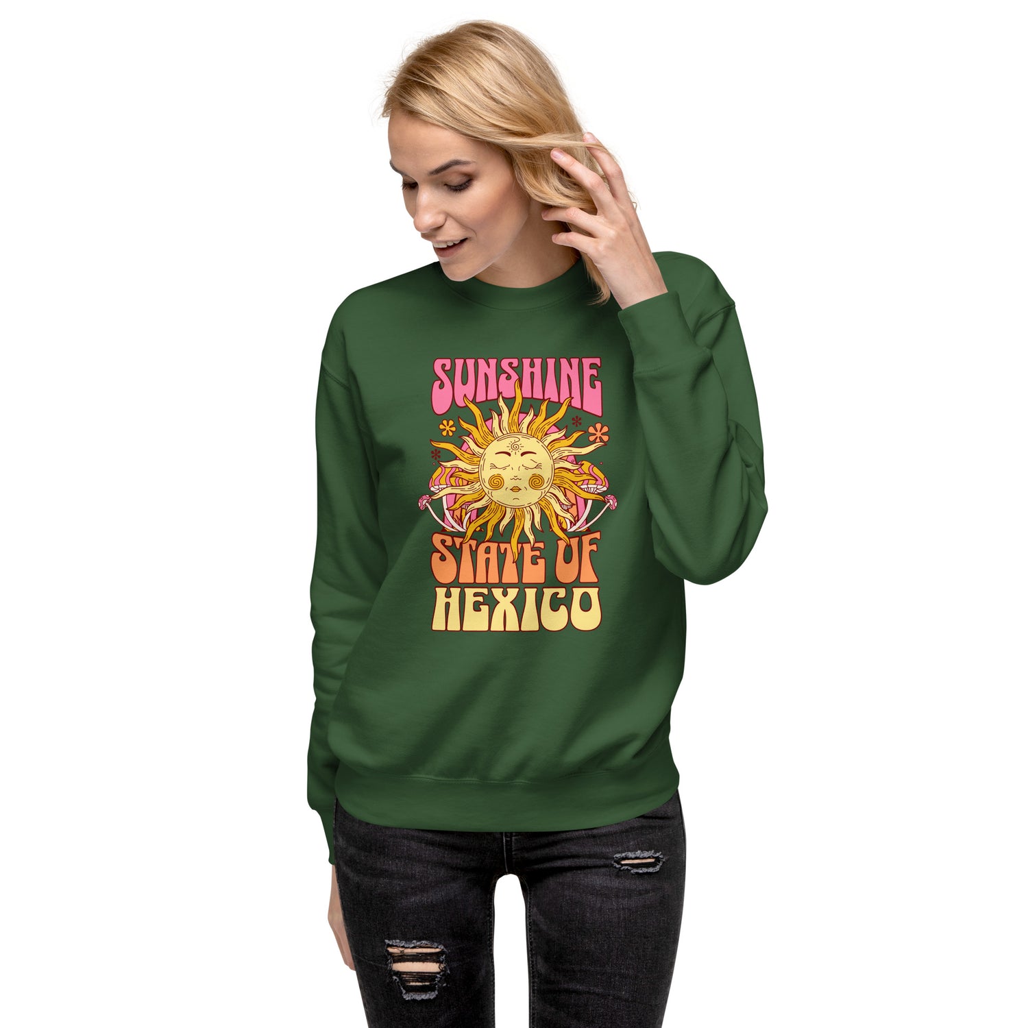 Unisex Sweatshirt Crypto Sunny Hex